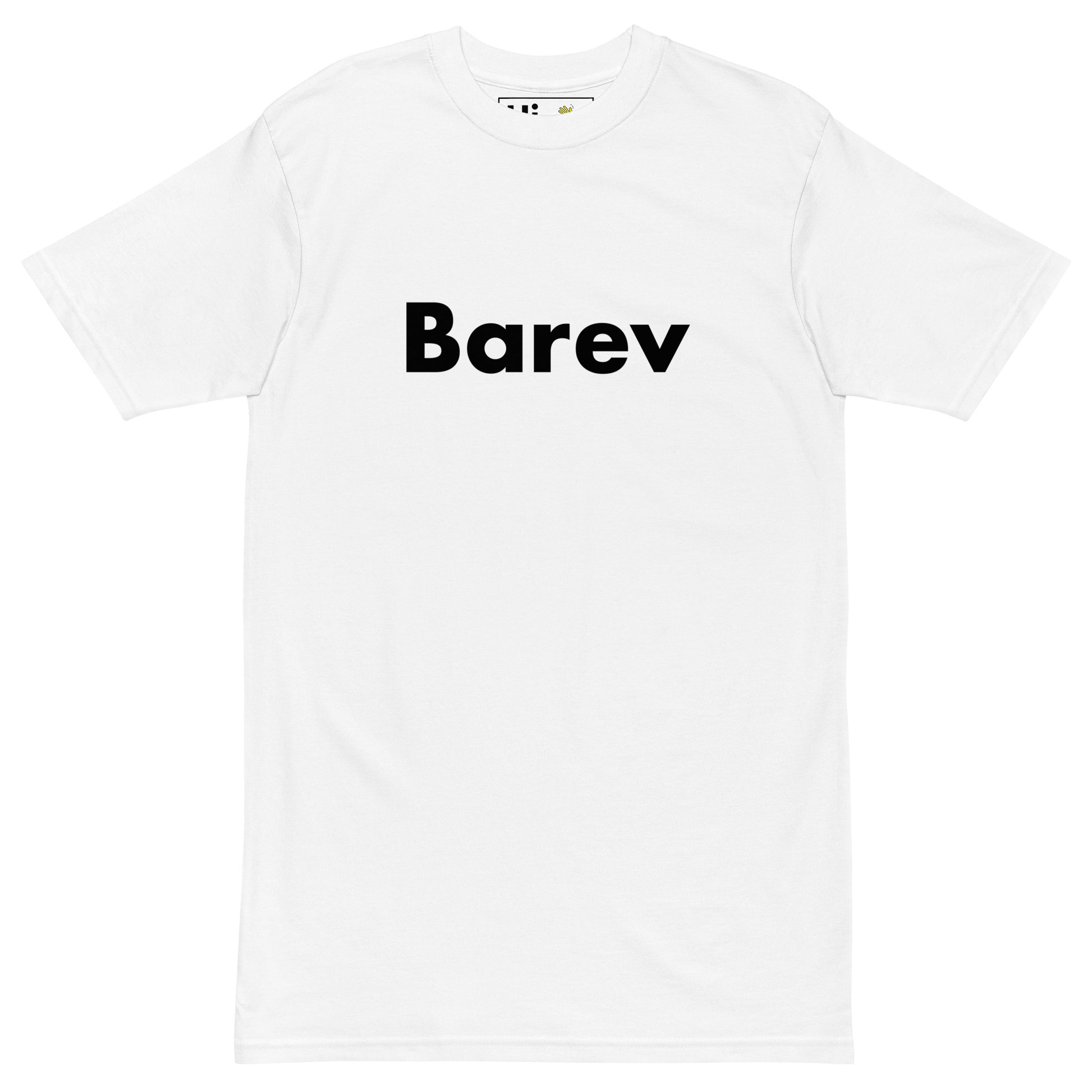 Hi Barev Armenian Greeting t shirt in white