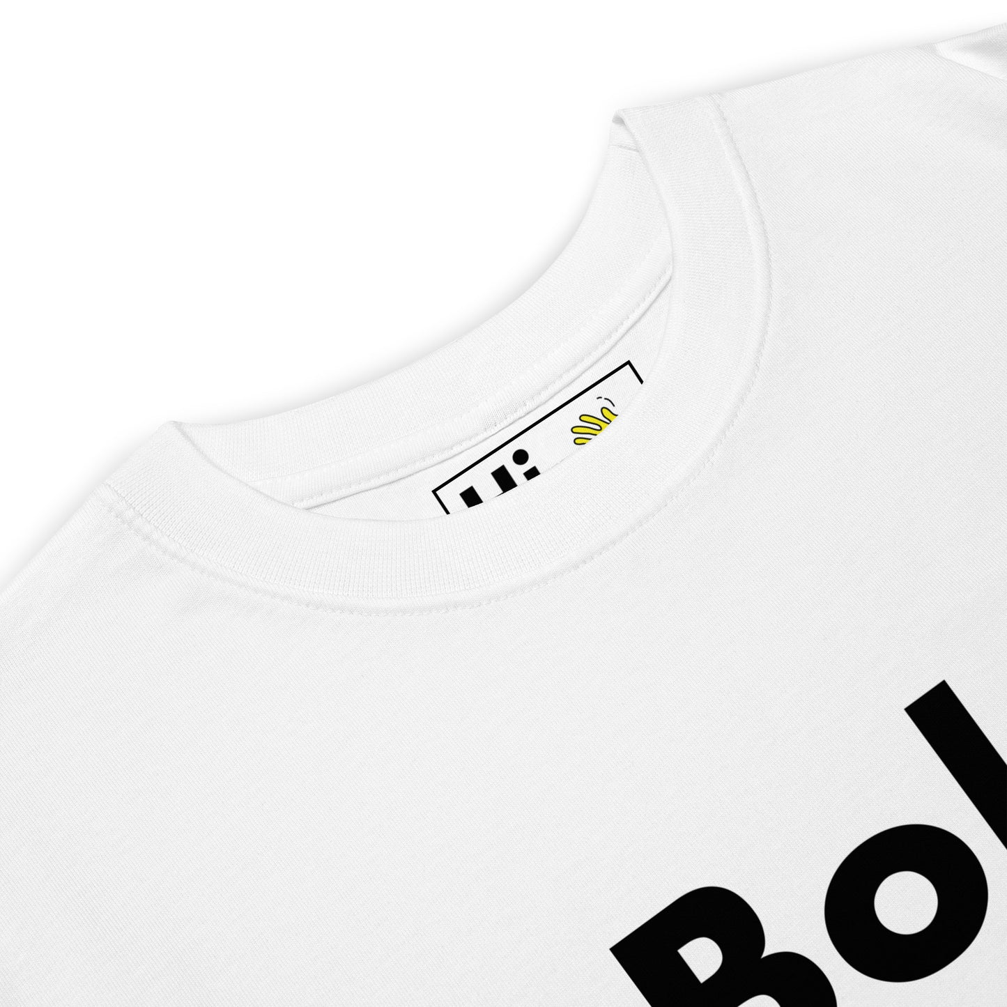Hi Bok Croatian greeting t shirt in white front