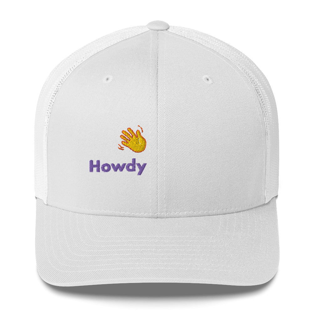 Happy Interactions Hi ๐ Howdy Trucker Hat