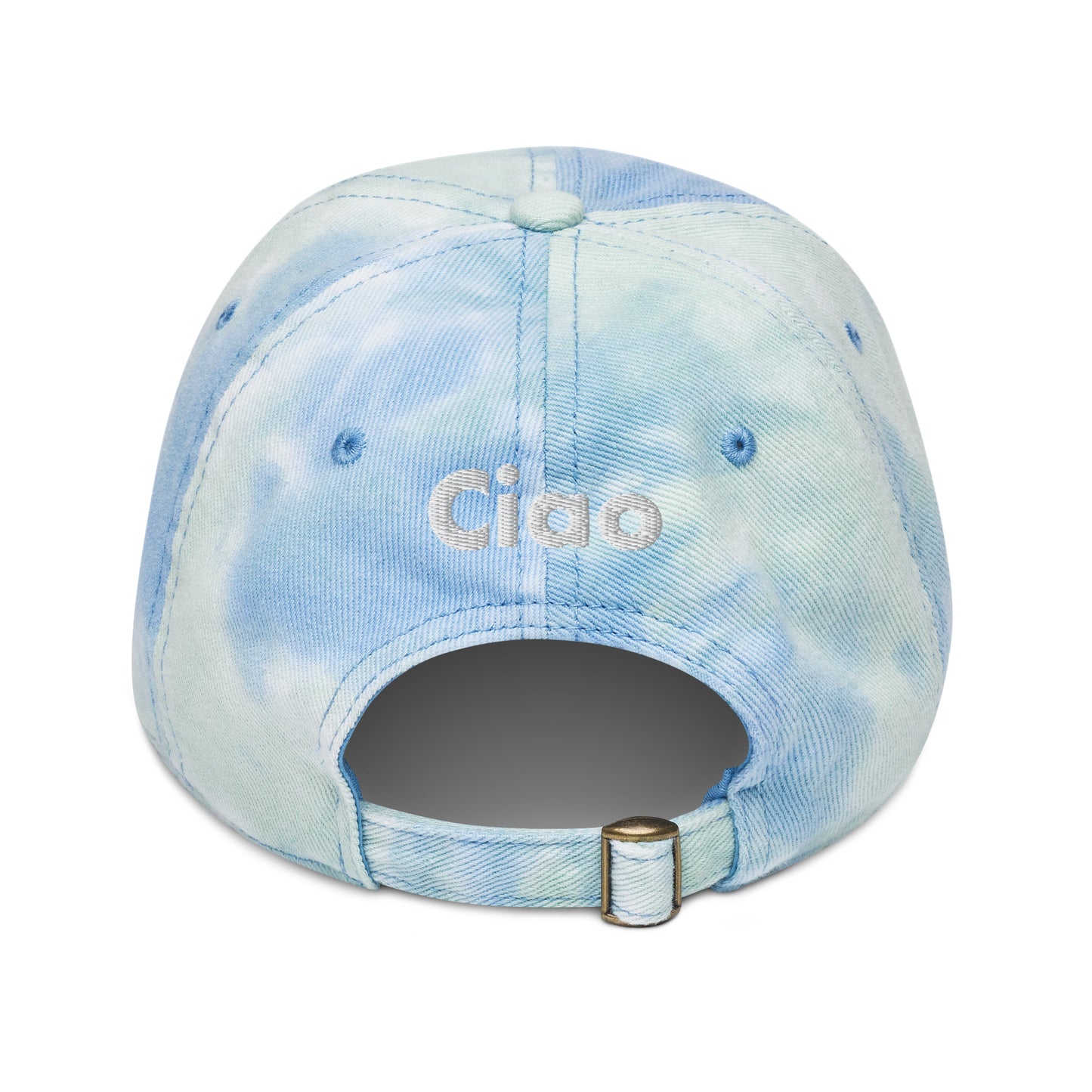 Hi Ciao Tie Dye Sky Hat back