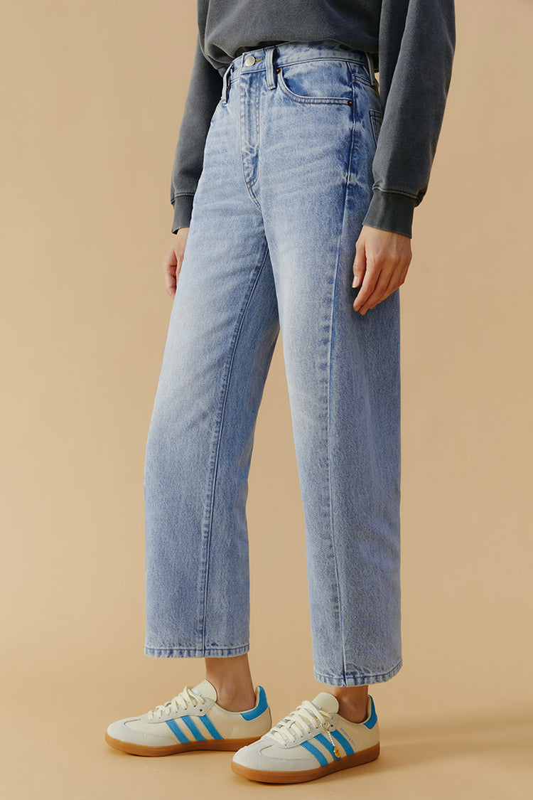 High-Line Curve Ankle Jeans HJ016