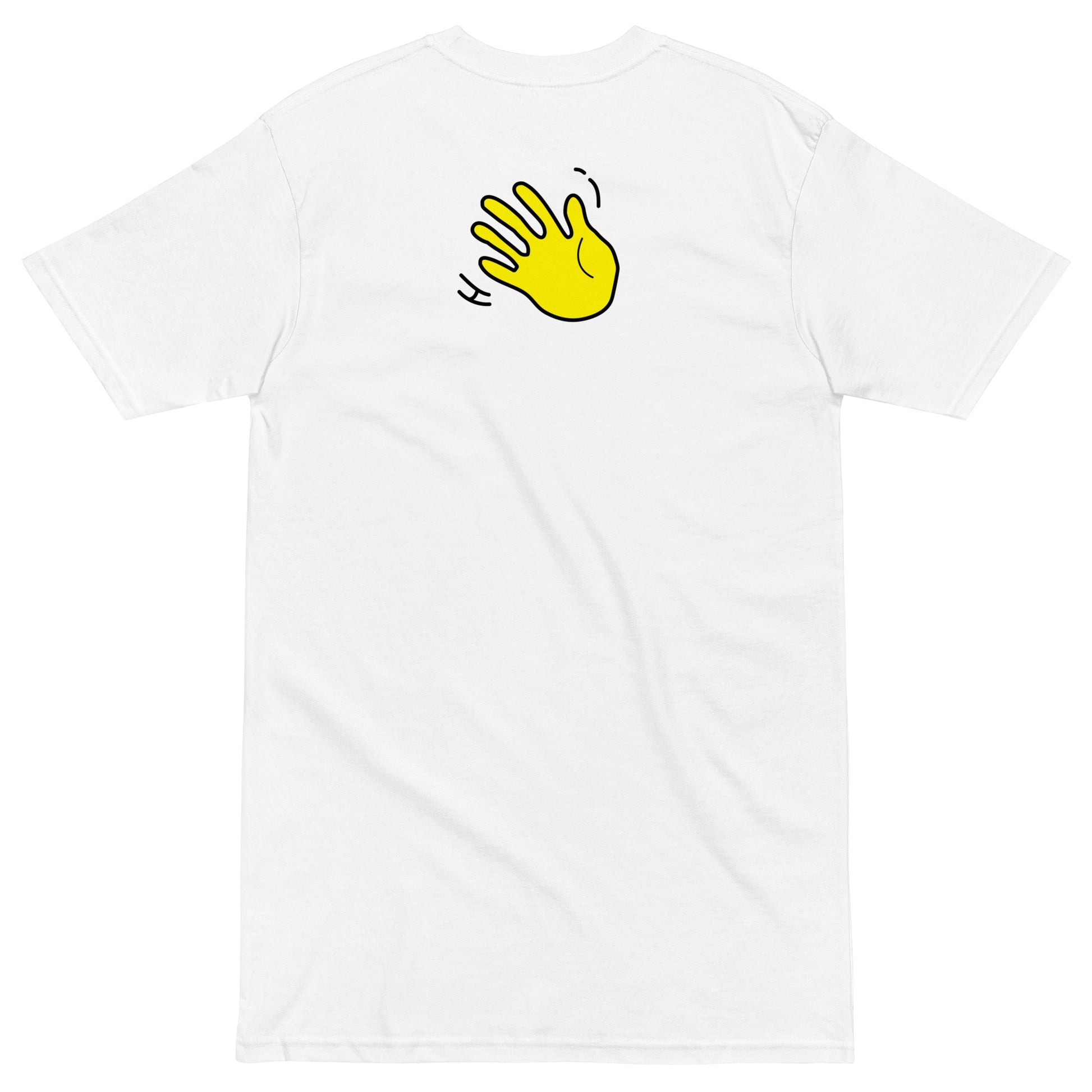 Hello Dolly Hi Tee Shirt back Hi logo white