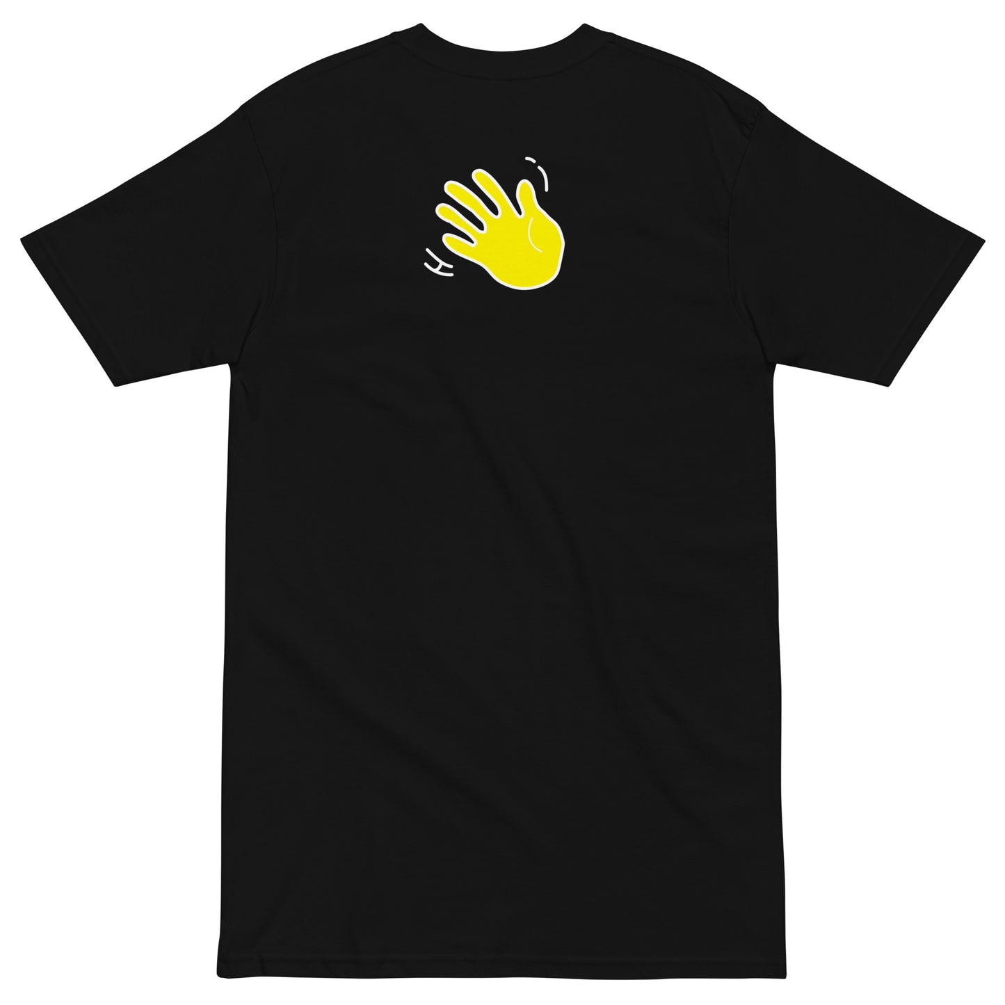 Hello Dolly Hi Tee Shirt black back Hi Logo
