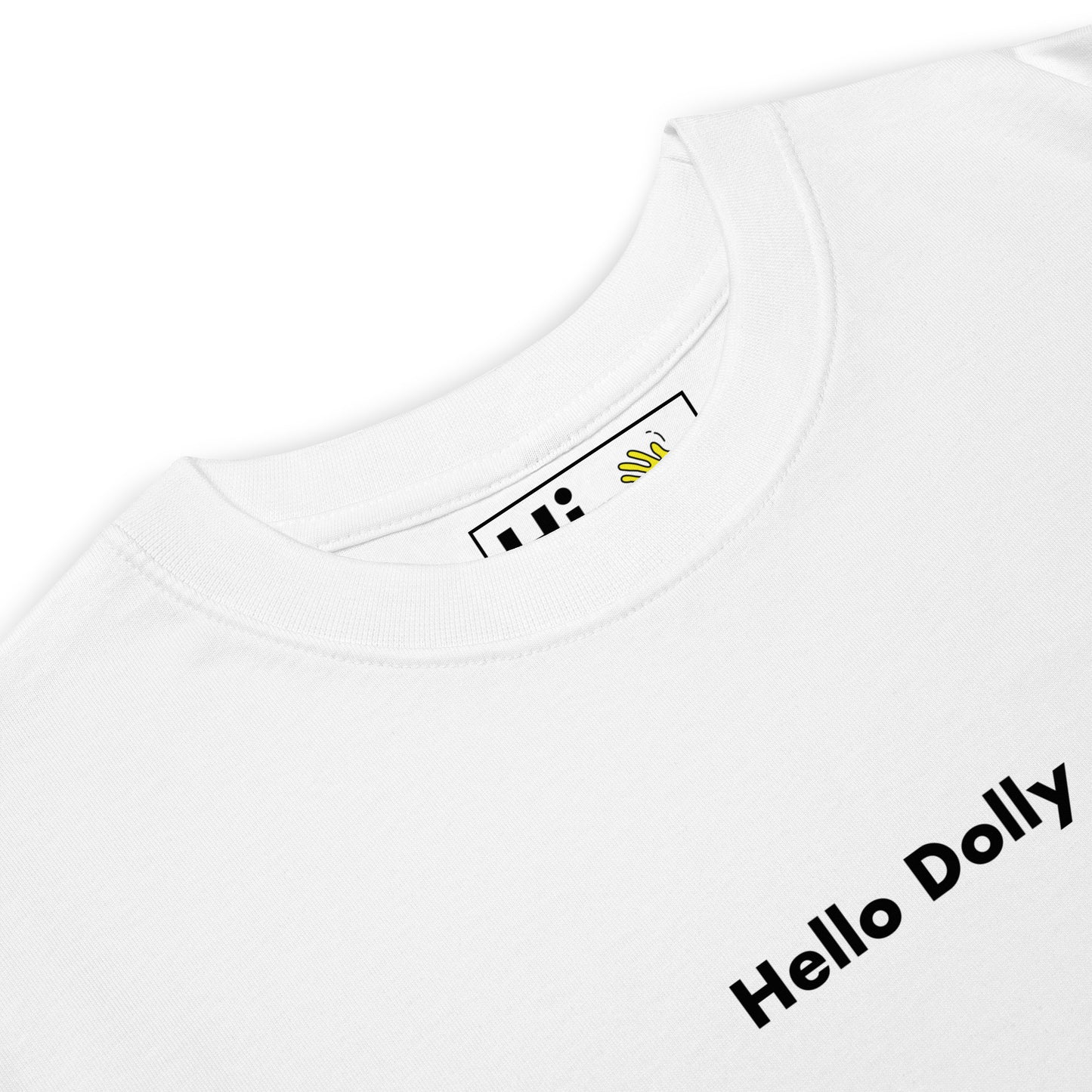 Hello Dolly Hi Tee Shirt detail