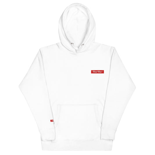 Hey Hey In Michigan We Say Hi Hoodie white