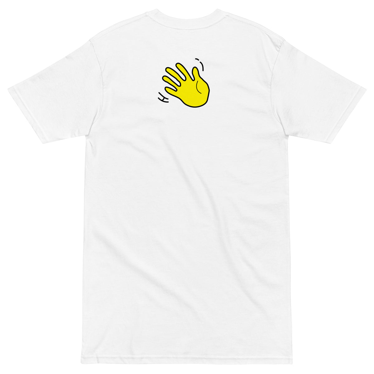 Hey MR DJ shirt white