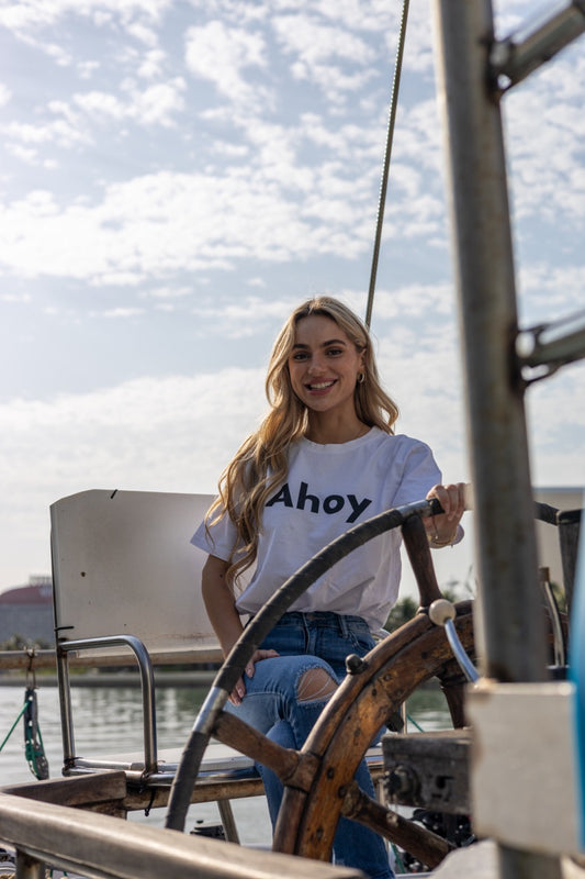 Hi Ahoy Boat Tee