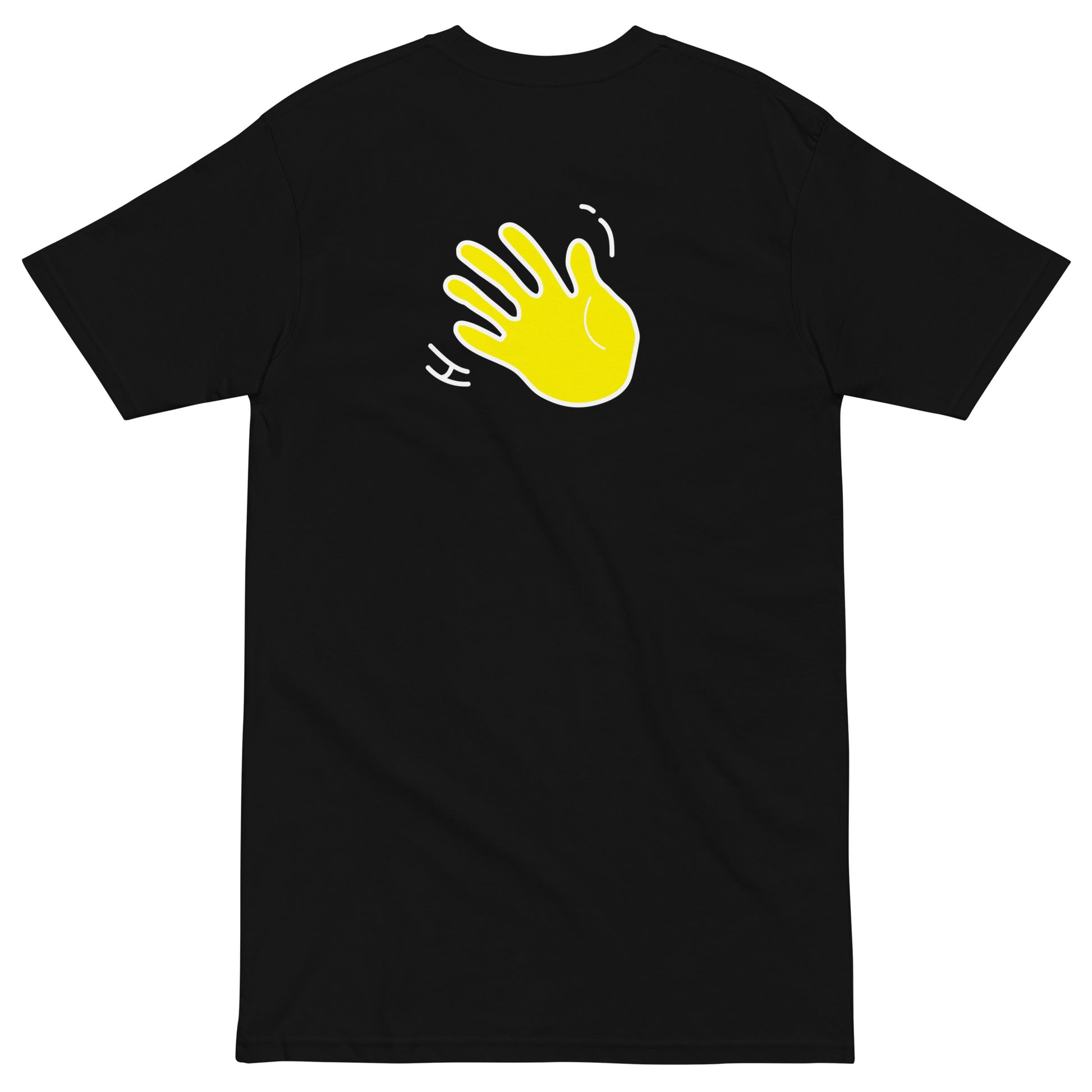 Hi Ahoy T shirt in black back