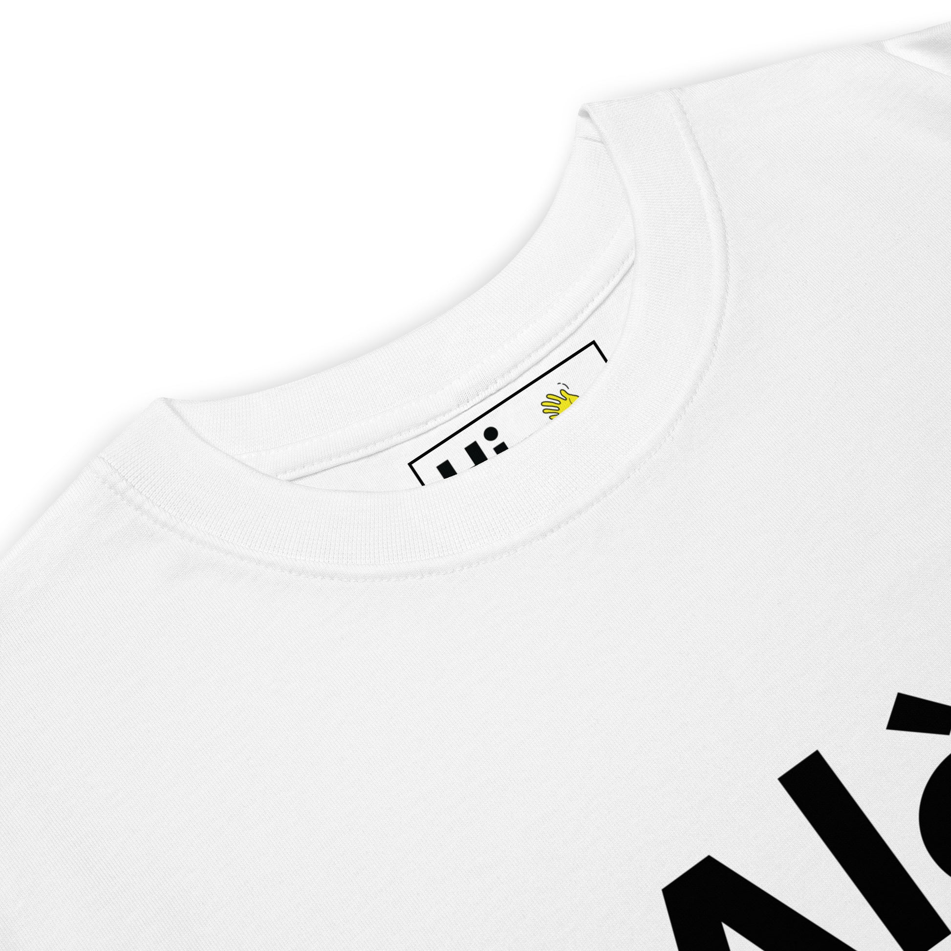 Hi Alò Haitian Creole Greeting T shirt in white front