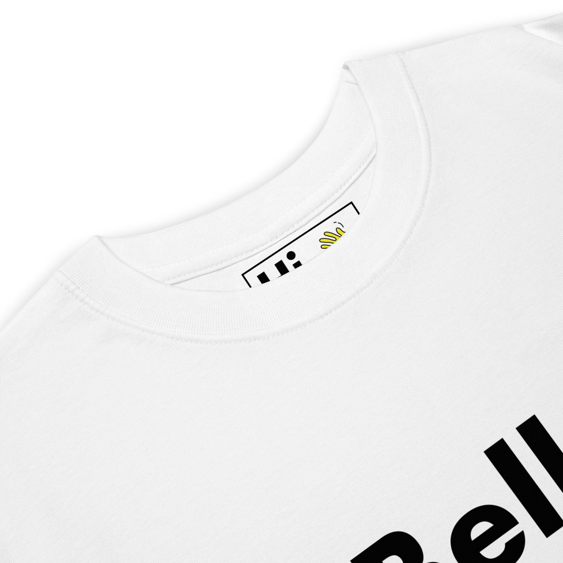 Hi Bello Minions Despicable Me Greeting T shirt in white front