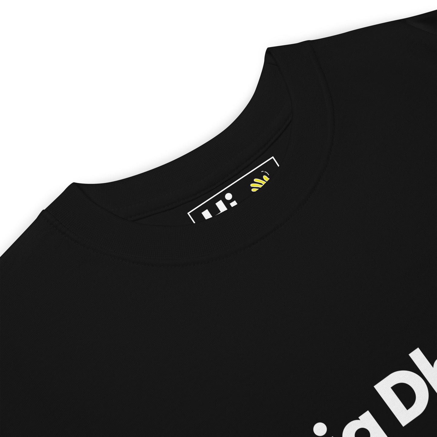Hi Dia Dhuit Irish Greeting T shirt in black front