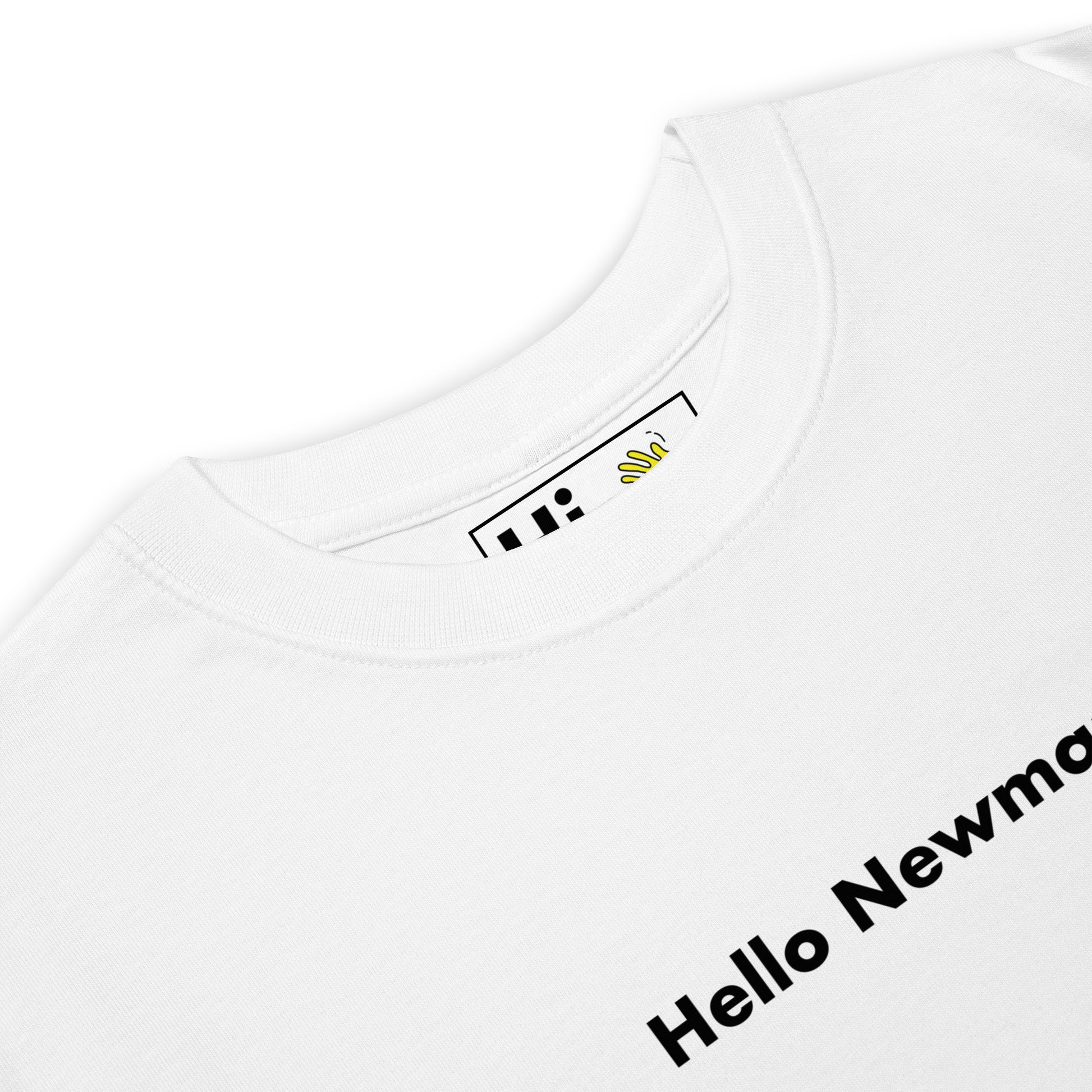 Hi Hello Newman Seinfeld Greet Tee front detail