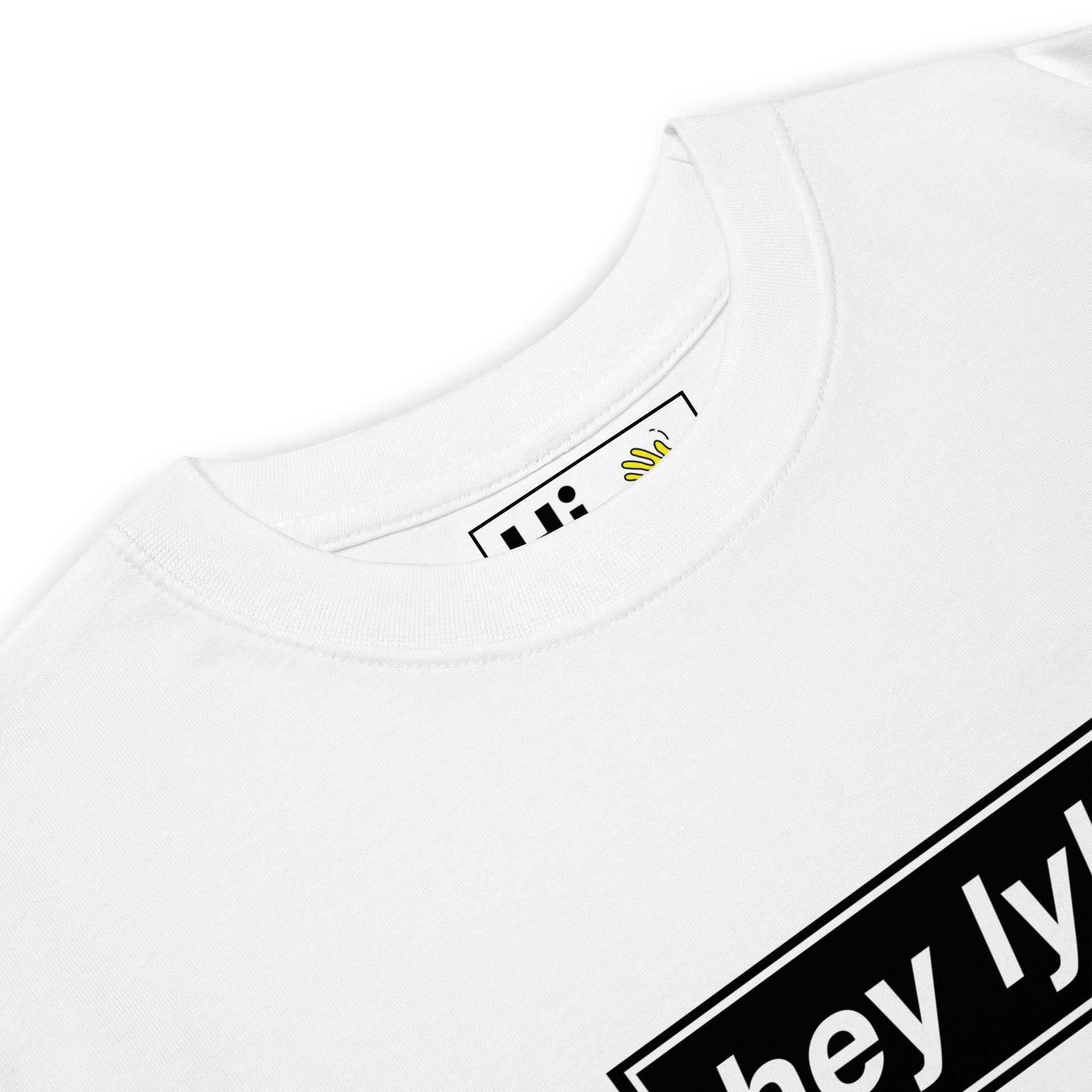 Hi Hey Lyla Oasis Live in 25 Greet Me At The Concert Decca Logo Tee Shirt in white front