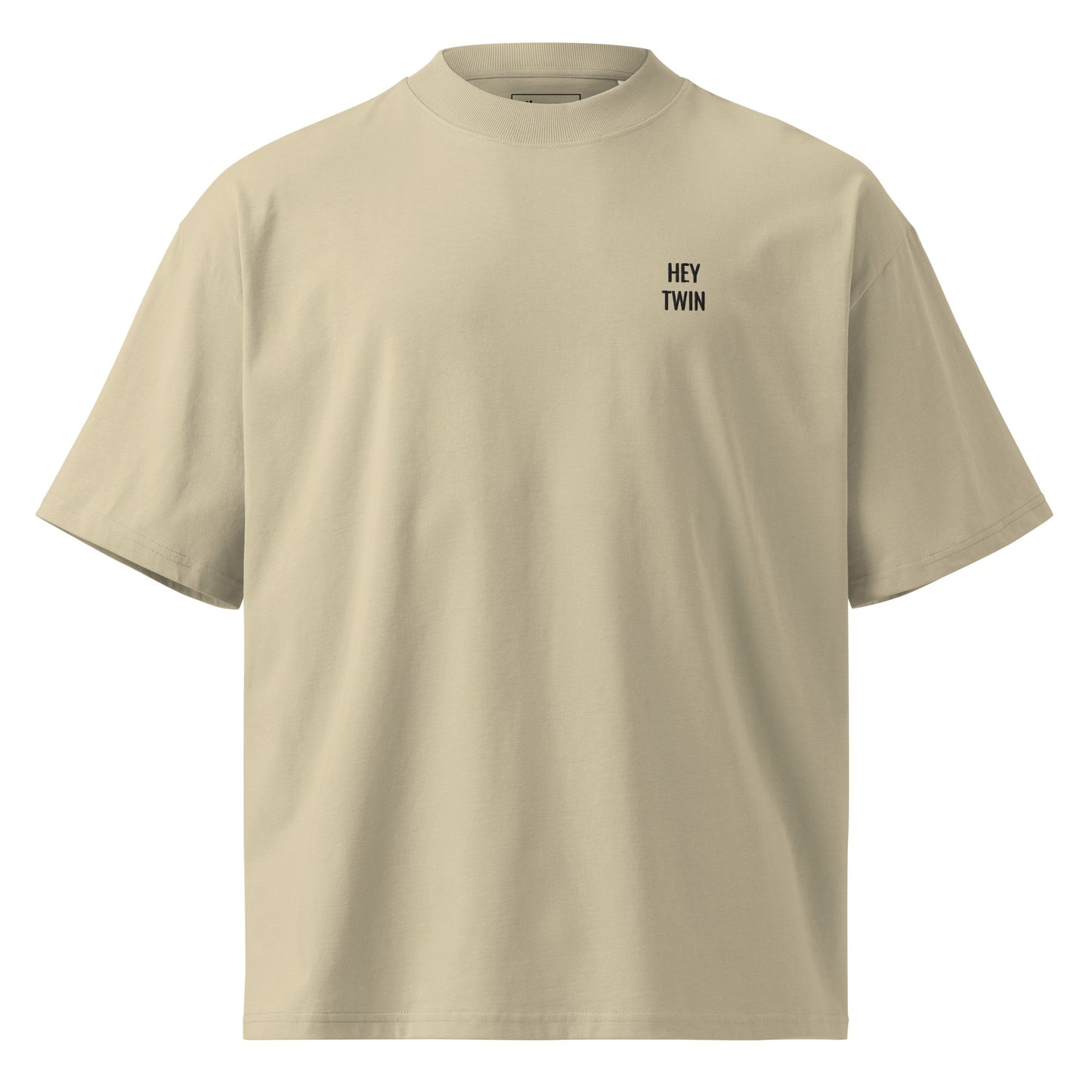 Hi Hey Twin oversize tee stone front