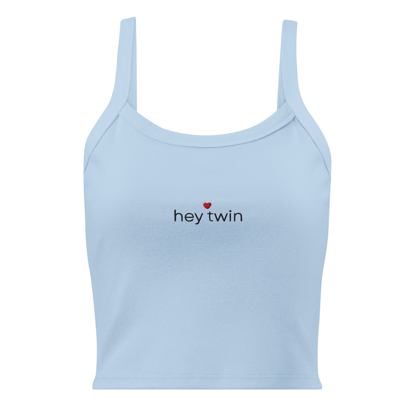 Hi Hey Twin tank top blue