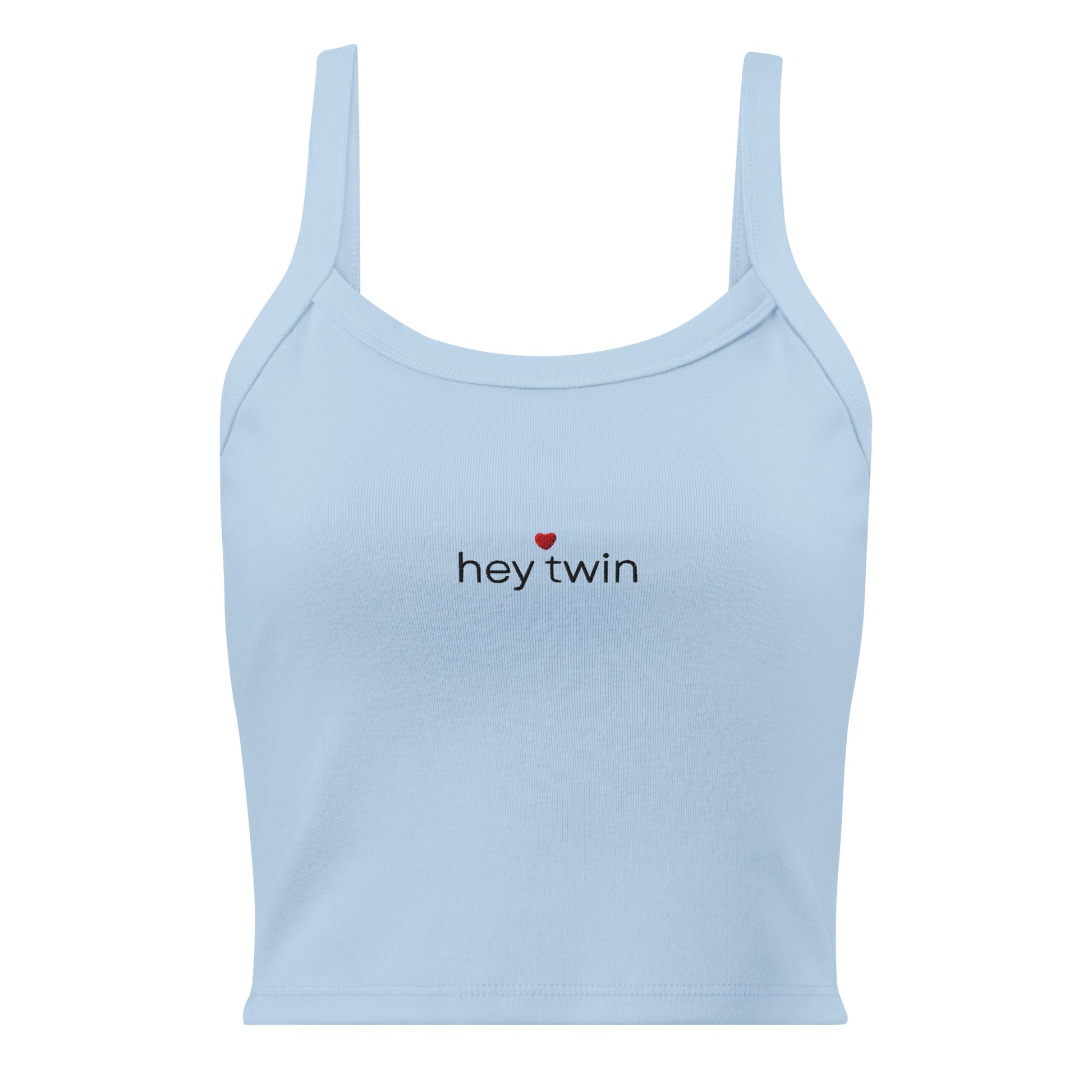 Hi Hey Twin tank top blue