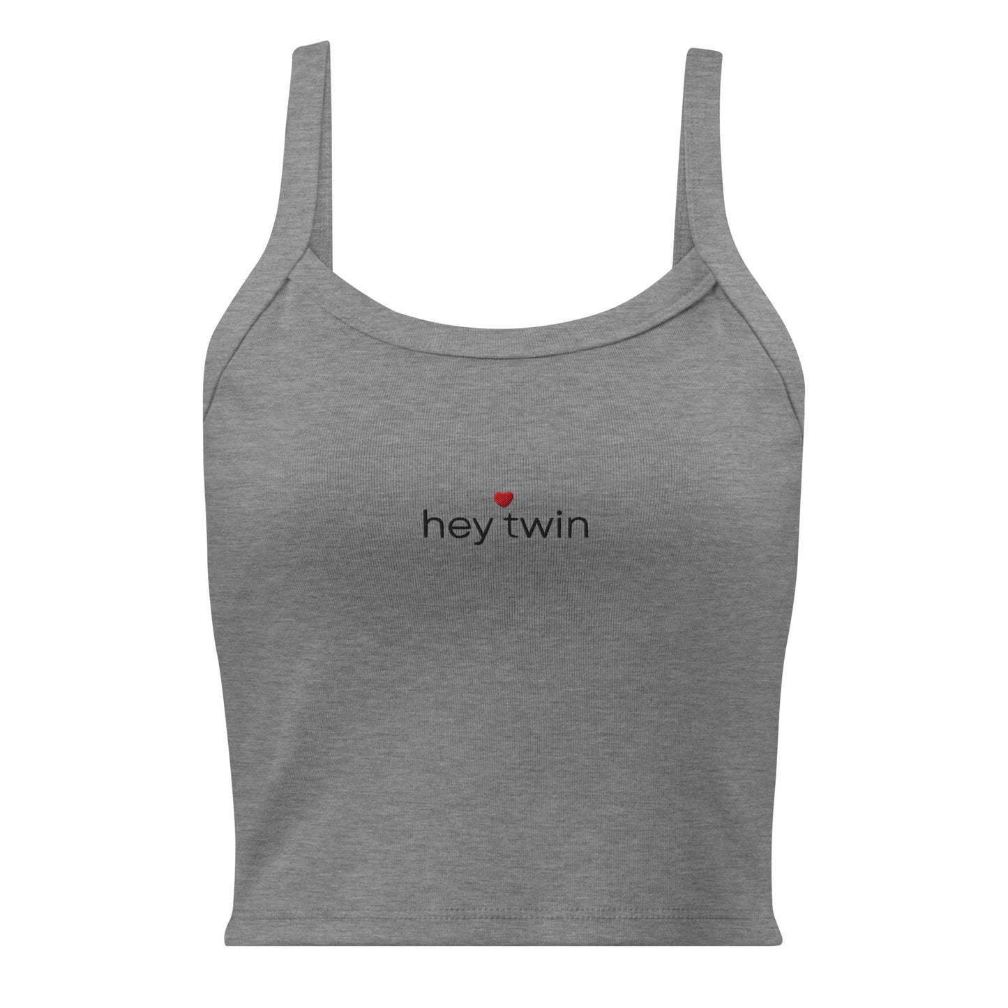 Hi Hey Twin tank top grey