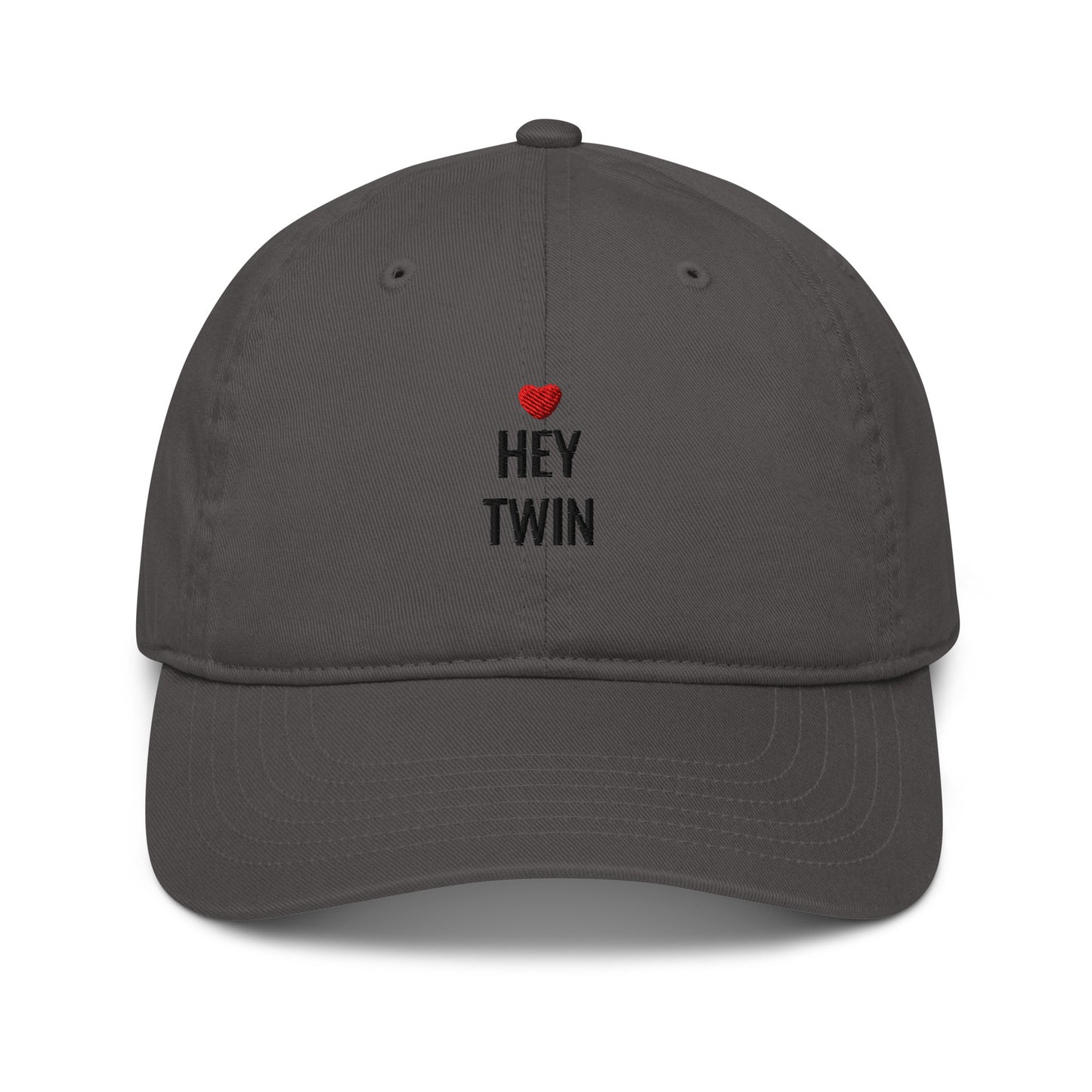 Hi Hey twin baseball cap grey