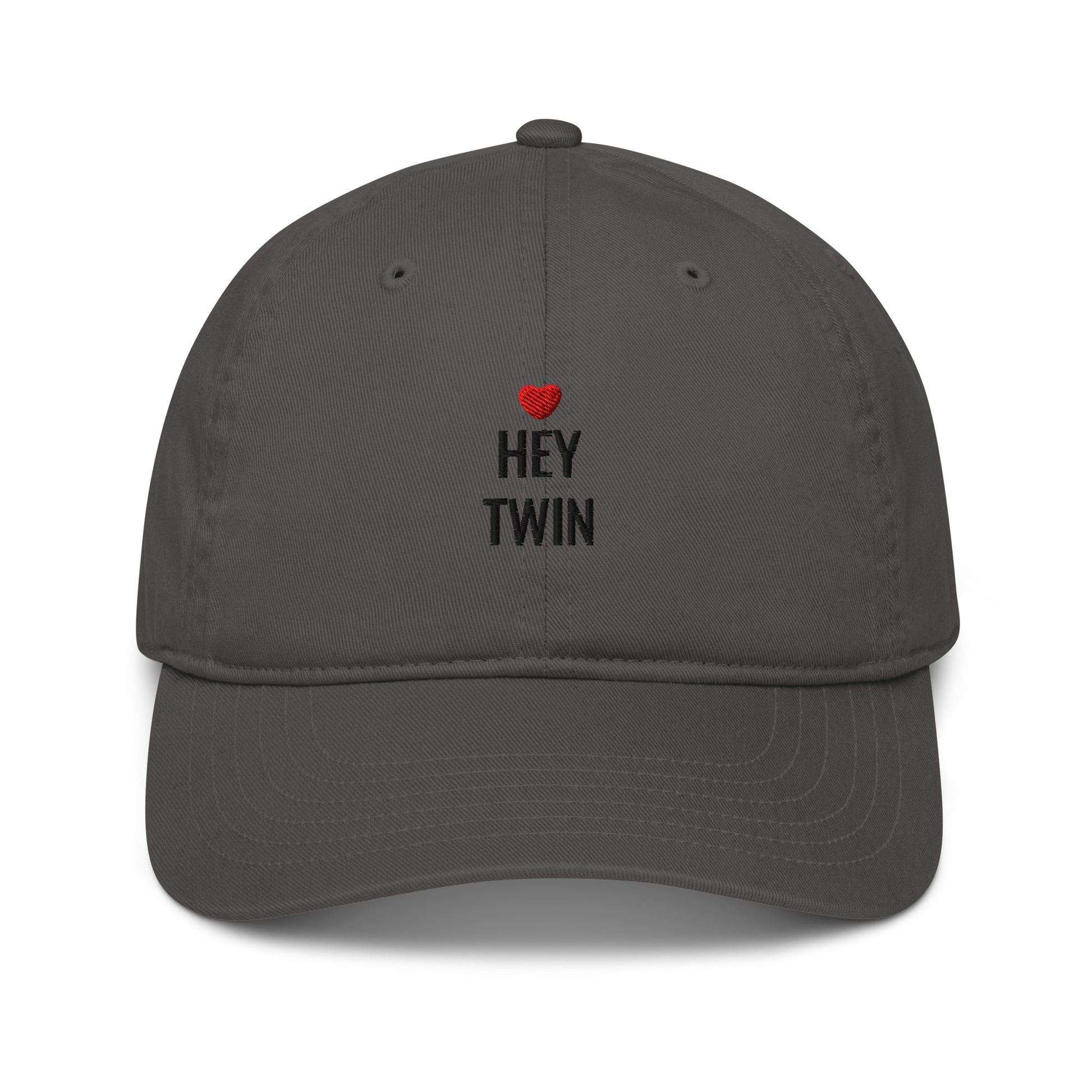 Hi Hey twin baseball cap grey