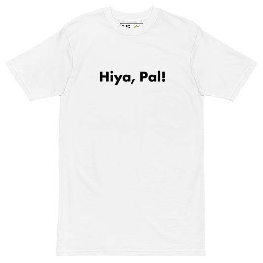 Hi Hiya Pal Friendly Disney Mickey Mouse Greeting T shirt in white