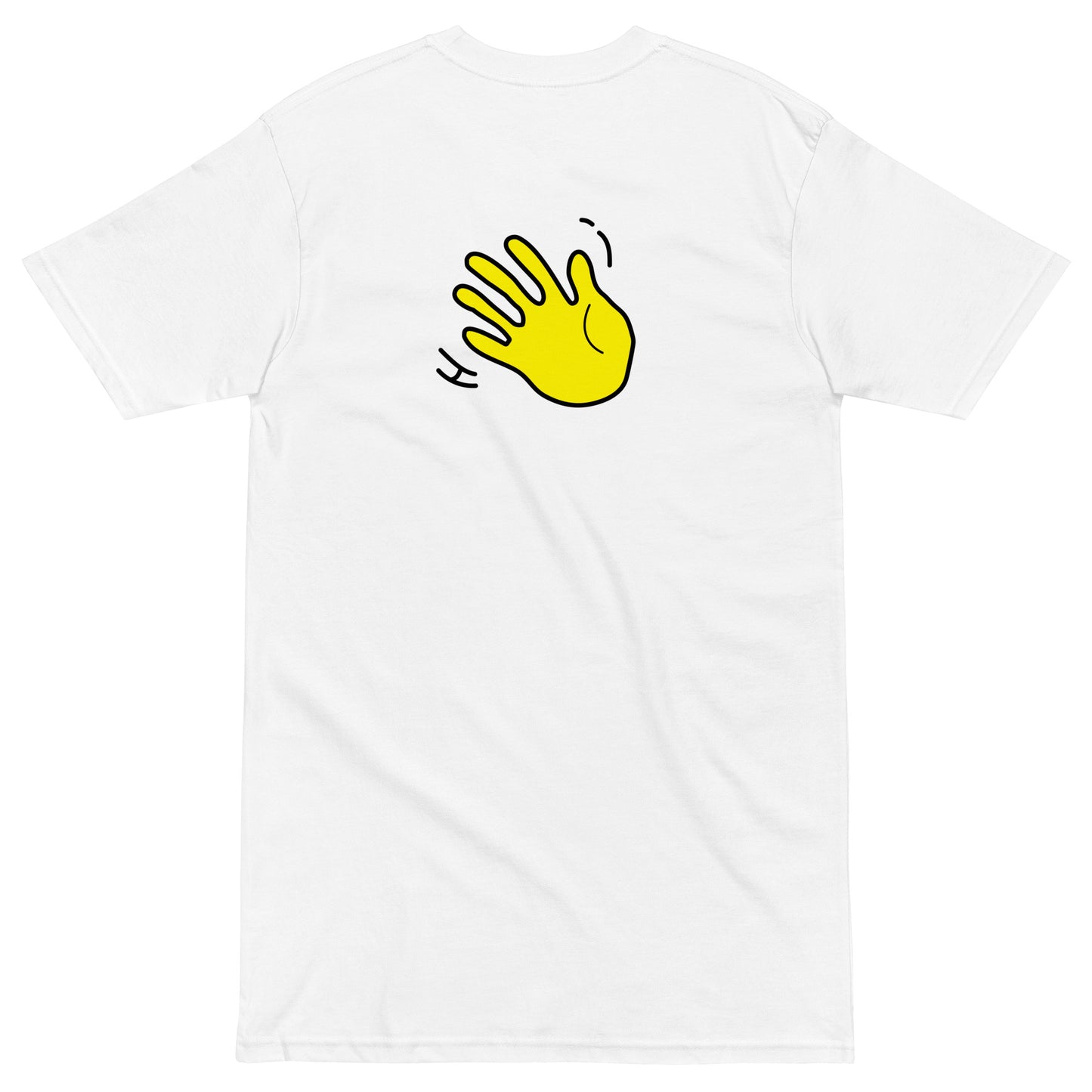 Hi Howdy Partner Tee in white back