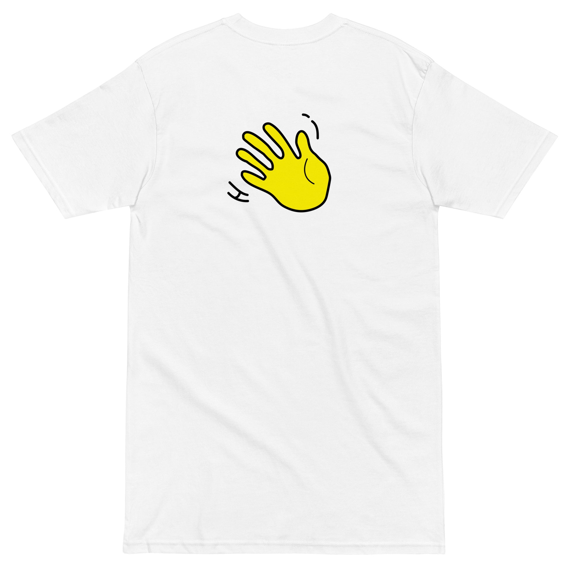 Hi Howdy Partner Tee in white back