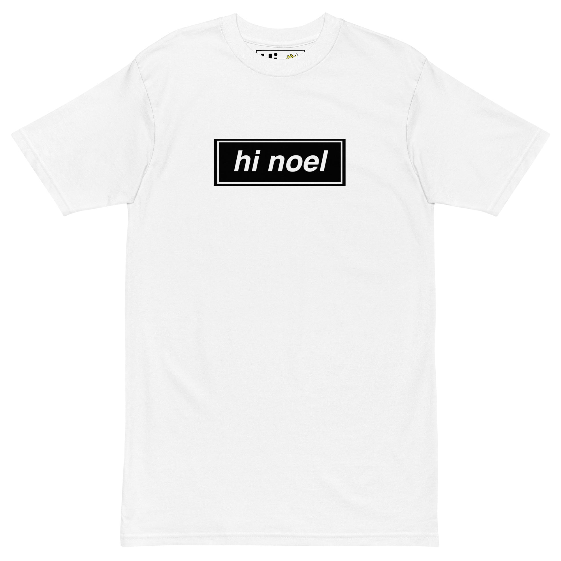 Hi Oasis Band Hi Noel Concert T Shirt Live in 25 in white front