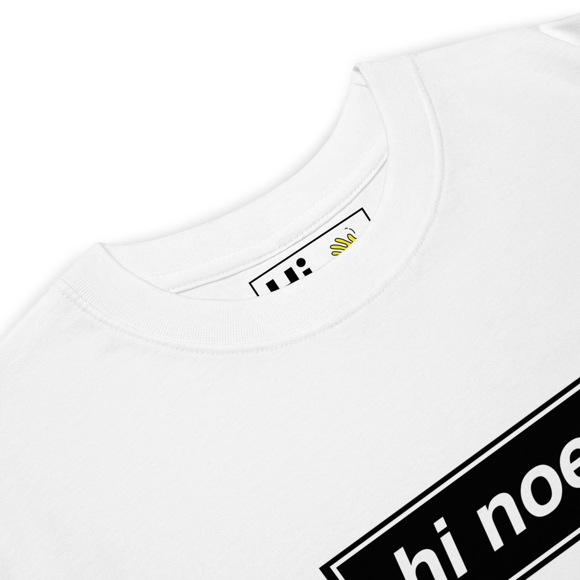 Hi Oasis Band Hi Noel Concert T Shirt Live in 25 in white front detail