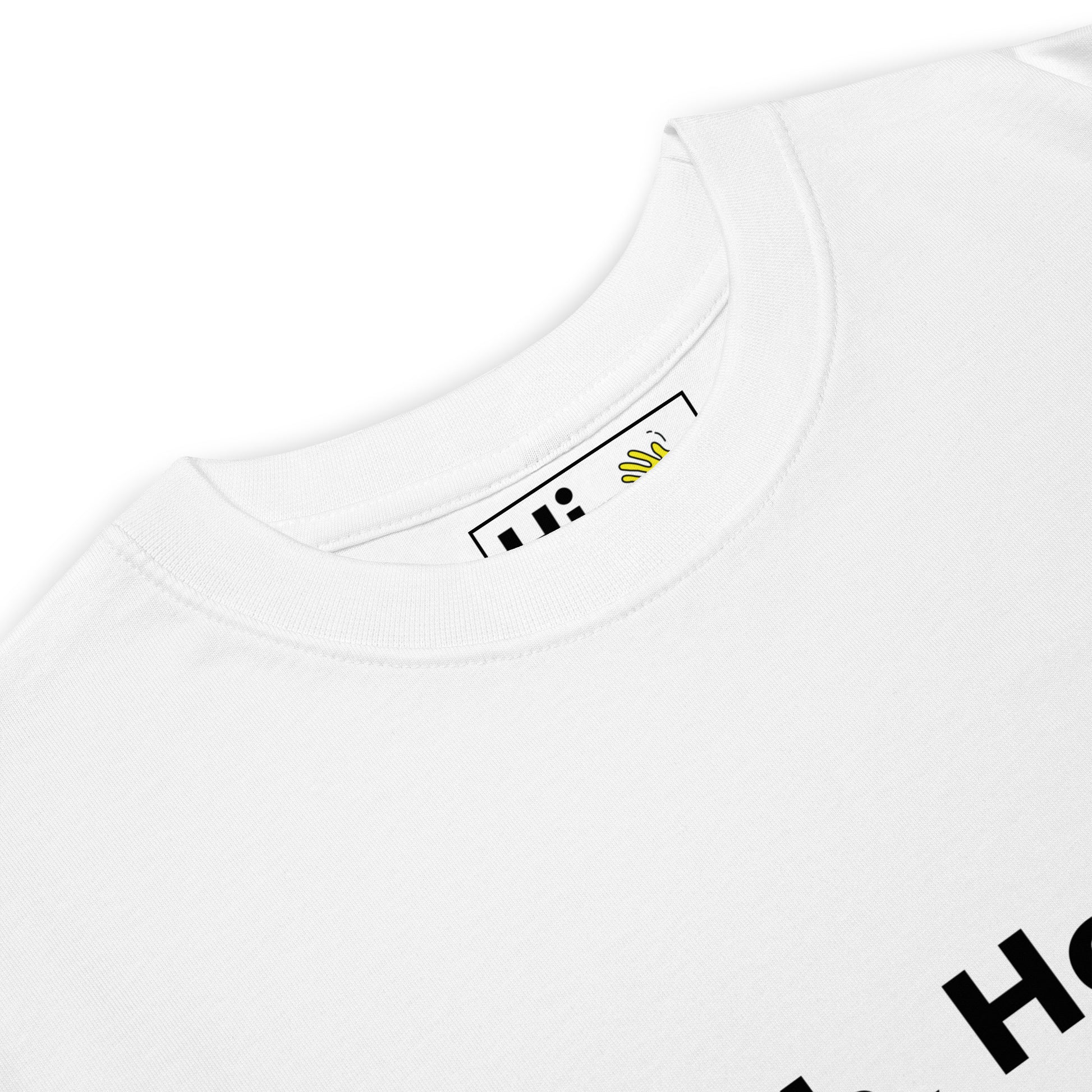 Hi Oh, Hello American Greeting T Shirt in white front detail