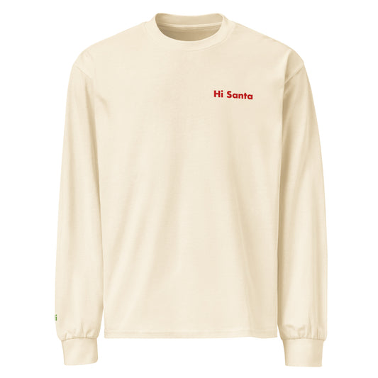 Hi Santa Longsleeve white