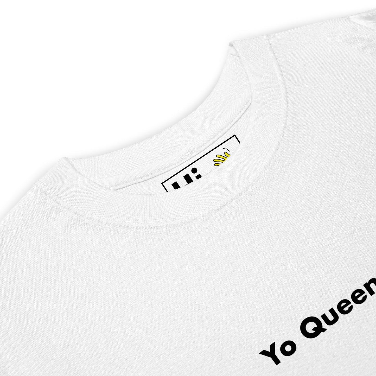 Hi Yo Queen white front detail