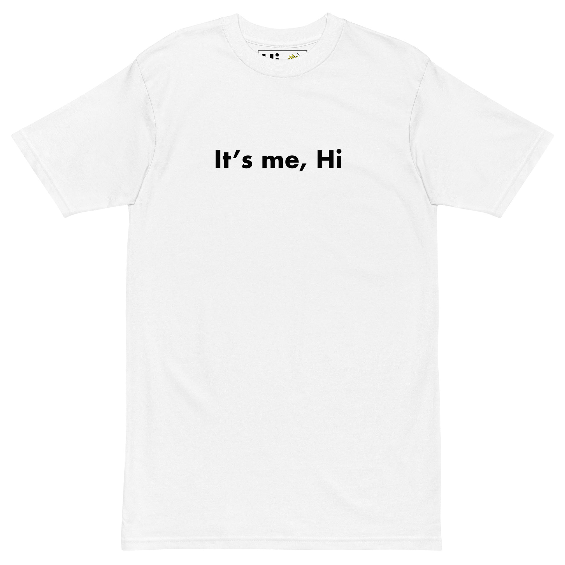Hi its me Taylor Swift Concert Greeting T Shirt in white