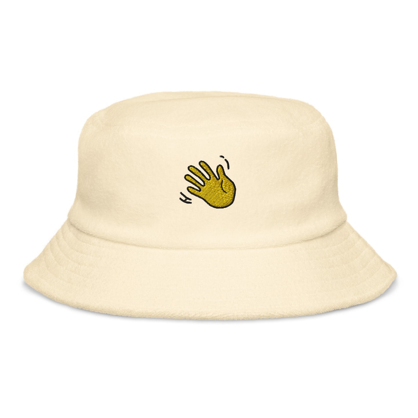 Happy Interactions Hi 👋 Emoji Bucket Hat