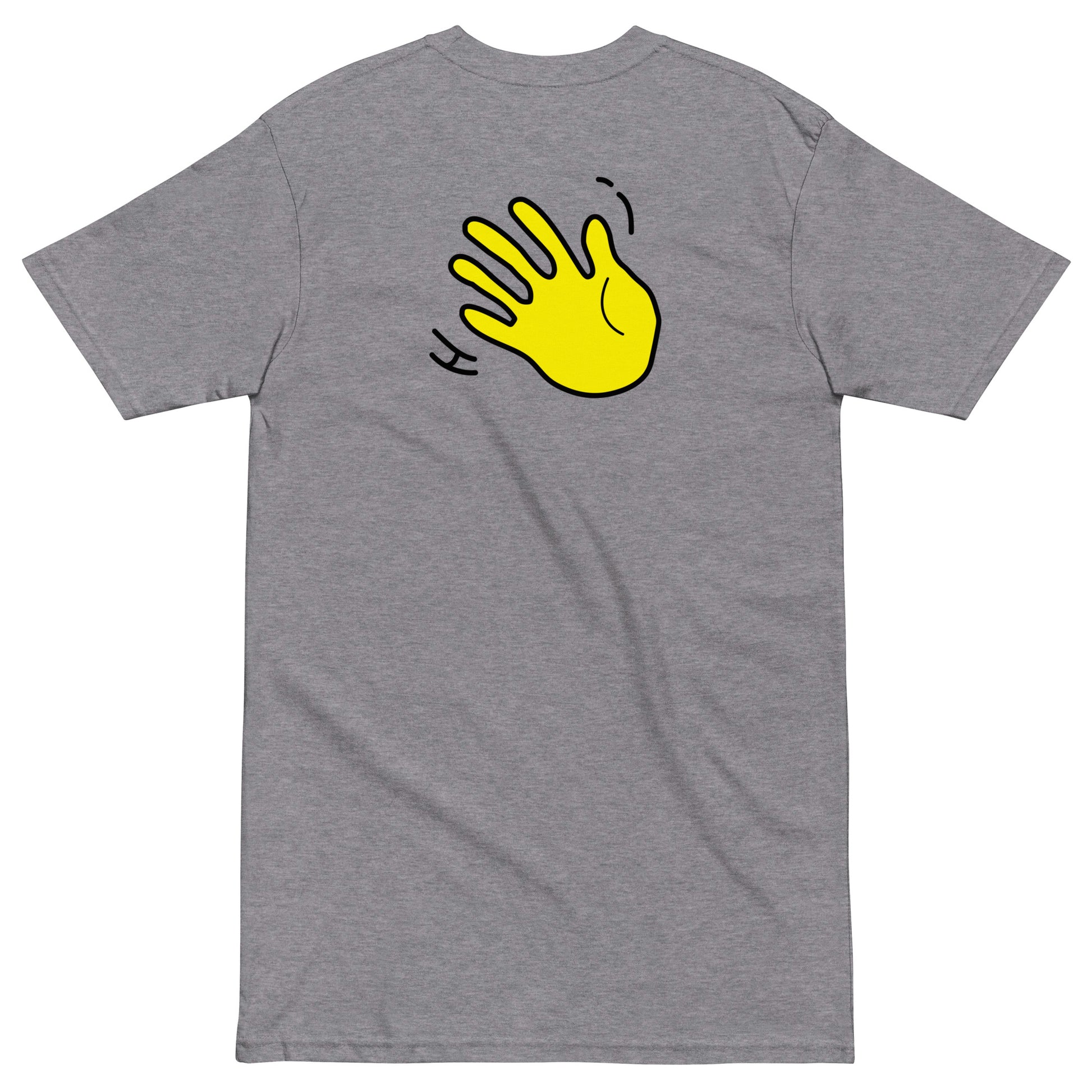 Happy Interactions Hi 👋 Emoji Tee Shirt 