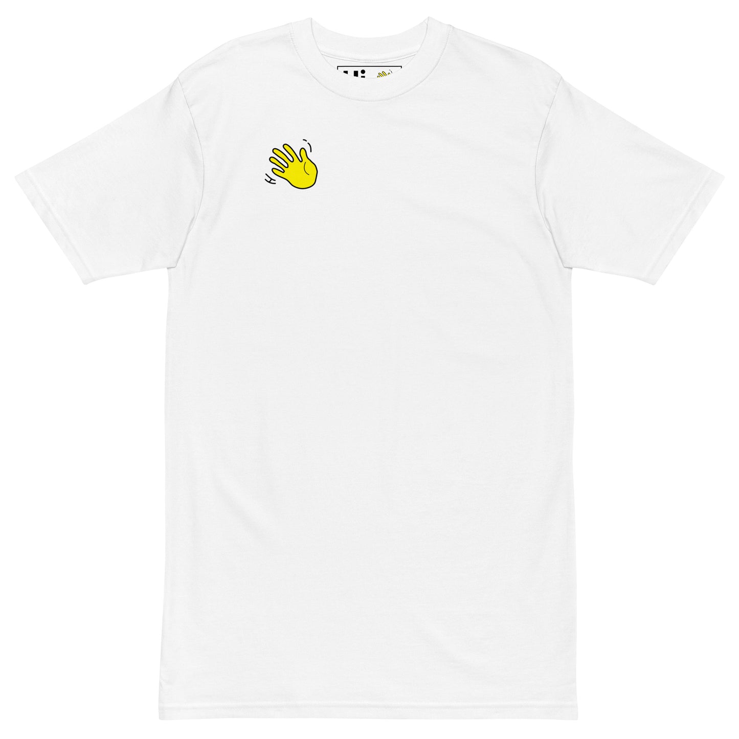 Happy Interactions Hi 👋 Emoji Tee Shirt 