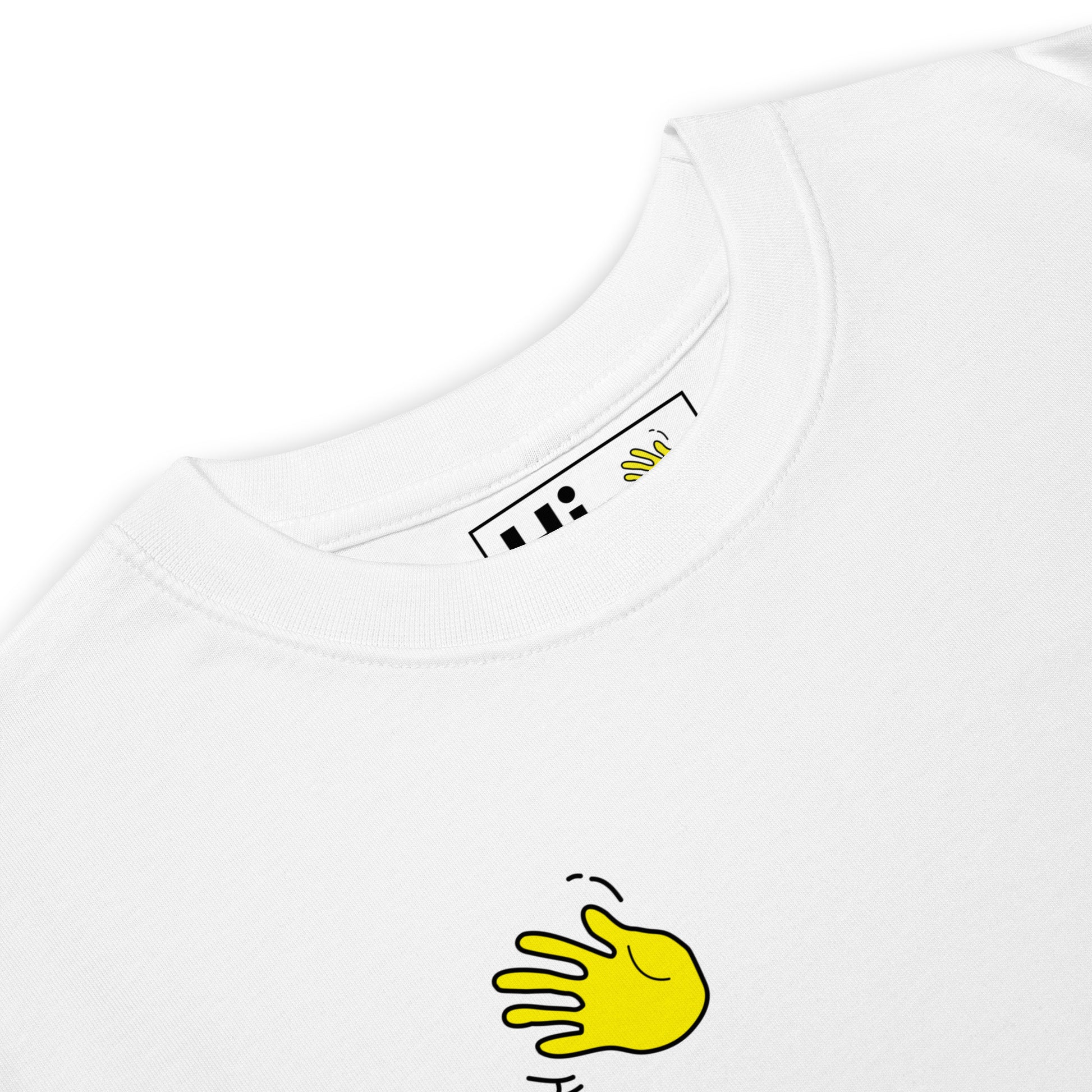 Happy Interactions Hi 👋 Emoji Tee Shirt 