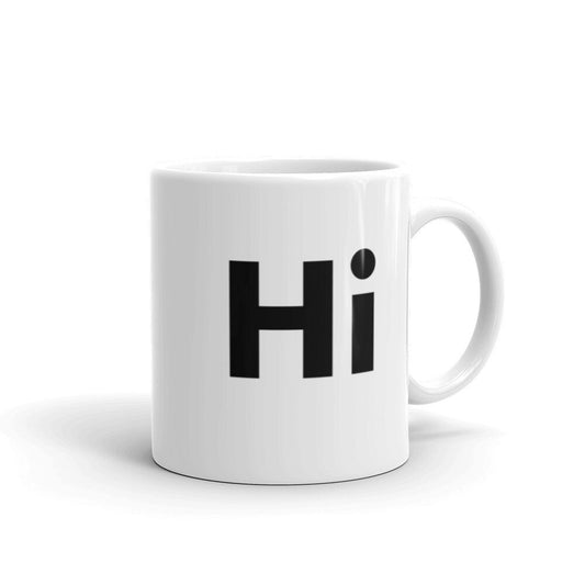 Hi Friendly Mug Cup HiJohnny Mug Johnny Michael 11oz size