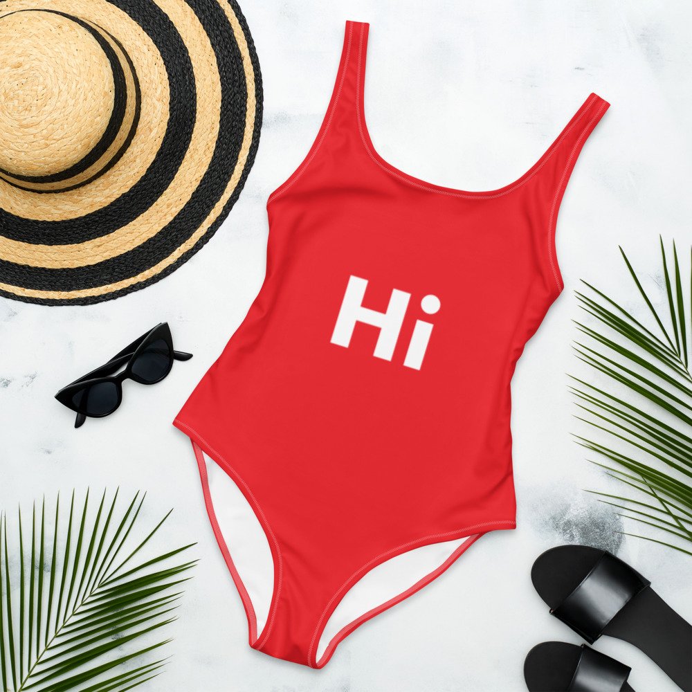 Hi Swimsuit in Red
