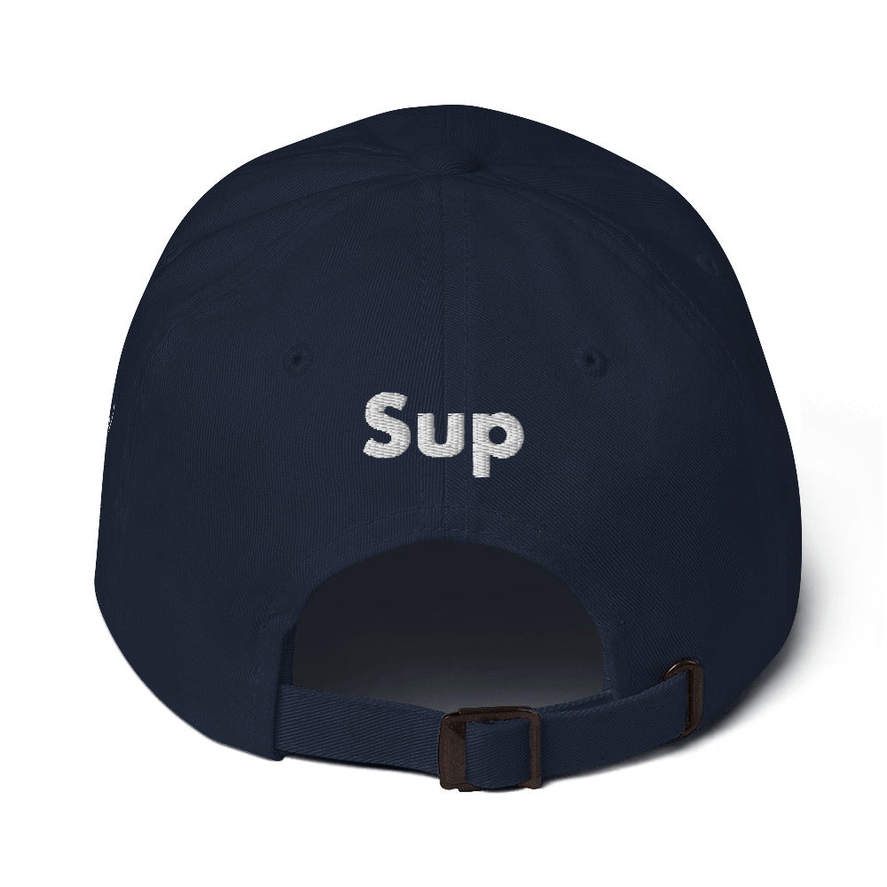 Hi SUP USA Hat by Happy interactions in Navy