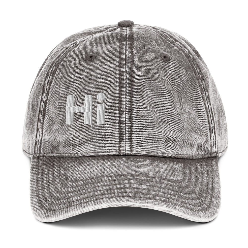 Hi Heyyyyy Vintage Hat